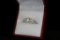 Brilliant White Sapphire Anniversary Ring