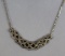 Black & White Diamond Necklace