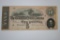 Confederate $5 Paper Money