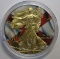2015 Silver, $1 Alabama, U.S. Flags, American Eagle dollar U.S. Coin