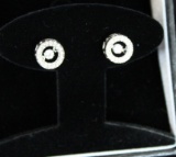 White Topaz Earrings