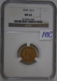 1910 Gold Indian Head Coin