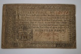 1777 Colonial Currency