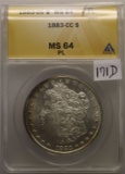 1883-CC Silver Carson City Dollar Coin