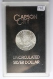 1882-CC Silver Carson City Dollar Coin