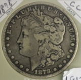 1878-CC Silver Carson City Dollar Coin