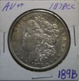 1878 CC Silver Carson City Morgan Dollar Coin
