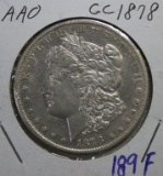 1878 CC, Silver Carson City Morgan U.S. Dollar Coin