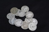 12 Silver Quarters