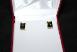 3ct Emerald Earrings