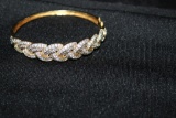 2ct Diamond Bangle Bracelet