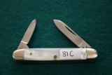 Queen #6 Mother of Pearl Pocket Knife