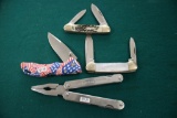 3 Buck Knives & American Camper Multi Tool
