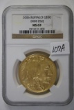 Gold 2006 Buffalo $50 US Coin