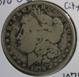 1878-CC Silver Morgan Carson City US Dollar Coin