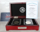 1971 Eisenhower Silver Dollar Set