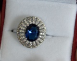 3 Ct. Sapphire Ring