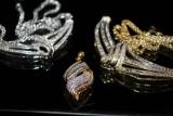 (3) 1ct Diamond Necklaces