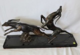 Leaping Antelope Sculpture