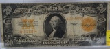 1922 $20.00 Large IN GOLD COIN GOLD NOTE