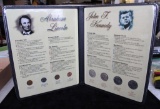 Abraham Lincoln/John F Kennedy Coin Set