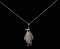 4.02ct White Sapphire Penguin Necklace