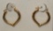 Macy's 14kt Gold Earrings