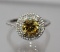 3ct Yellow Sapphire Ring