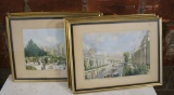 Set of 6 Colored Prints of the 1904 World's Fair