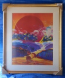 Framed Colored Print