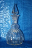Crystal Decanter, Ribbed