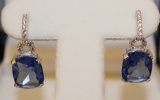 4ct Tanzanite Earrings