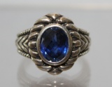 Men's 2ct Sapphire Ring