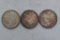 (3) U.S. Morgan Silver Dollars