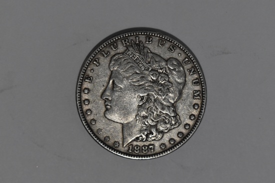 1887 U.S. Morgan Silver Dollar