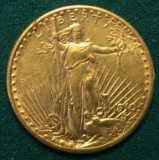 1910 U.S. Gold $20 St. Gaudens Coin