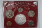 1994 American Eagle Silver Dollar Set