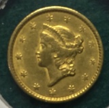 1851 U.S. Gold $1 Liberty Coin