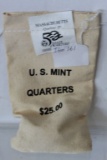 2000 MA State Quarters U.S. Mint Sewn Bag