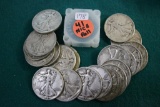 (20) 1941 Walking Liberty Silver Half Dollars