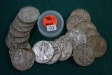 (20) 1941-S Walking Liberty Silver Half Dollars