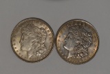 (2) 1921 U.S. Morgan Silver Dollars