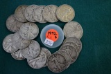 (20) 1942-S Walking Liberty Silver Half Dollars