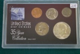 1969-D U.S. Mint Set w/40% Silver Kennedy Half