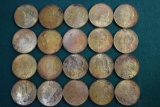 (20) 1921 U.S. Morgan Silver Dollars