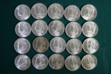 (20) 1884-O U.S. Morgan Silver Dollars