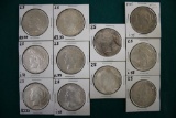 (11) 1925-P Silver Peace Dollars