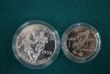 2 Coin Silver Set