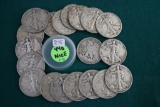 (20) 1944-D Walking Liberty Silver Half Dollars