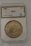 1886 U.S. Morgan Silver Dollar